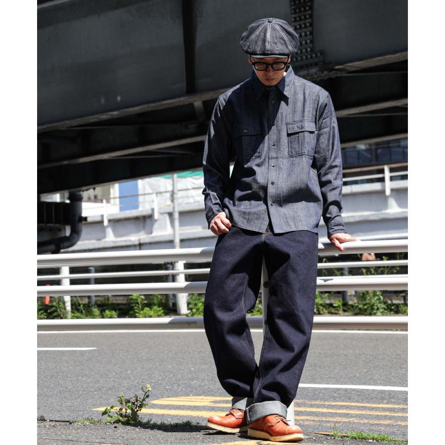 児島ジーンズ 公式通販 22oz セルビッチ ワイド デニム RNB-1427 | 児島ジーンズ | 11
