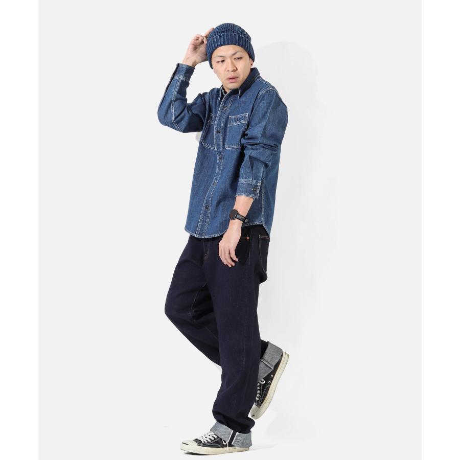 児島ジーンズ 公式通販 22oz セルビッチ ワイド デニム RNB-1427 | 児島ジーンズ | 06
