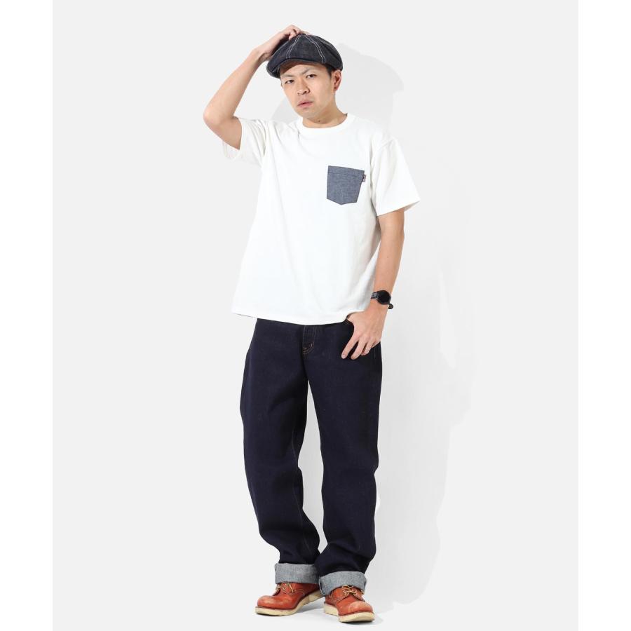児島ジーンズ 公式通販 22oz セルビッチ ワイド デニム RNB-1427 | 児島ジーンズ | 08