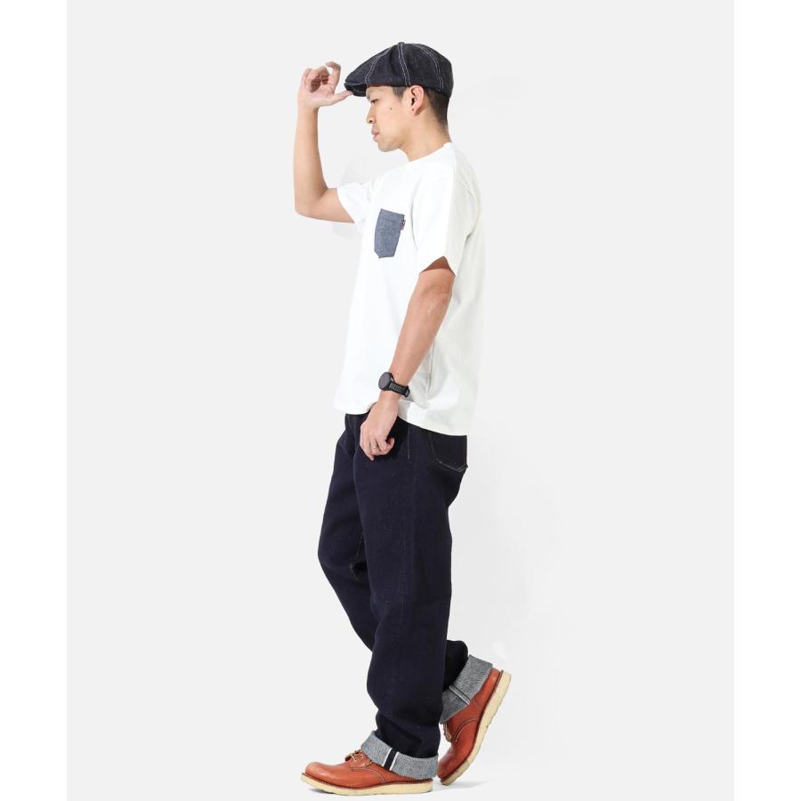 児島ジーンズ 公式通販 22oz セルビッチ ワイド デニム RNB-1427 | 児島ジーンズ | 09