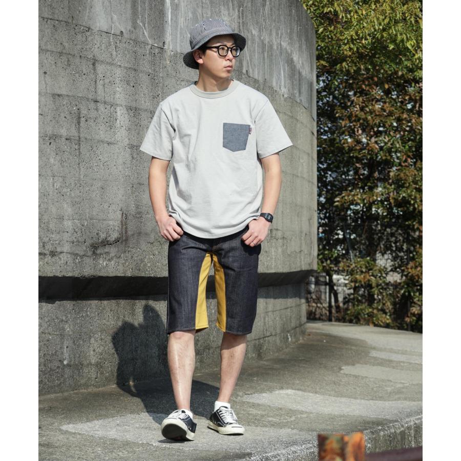 児島ジーンズ 公式通販 モンキー コンボ ショーツ RNB-1428 | 児島ジーンズ | 15