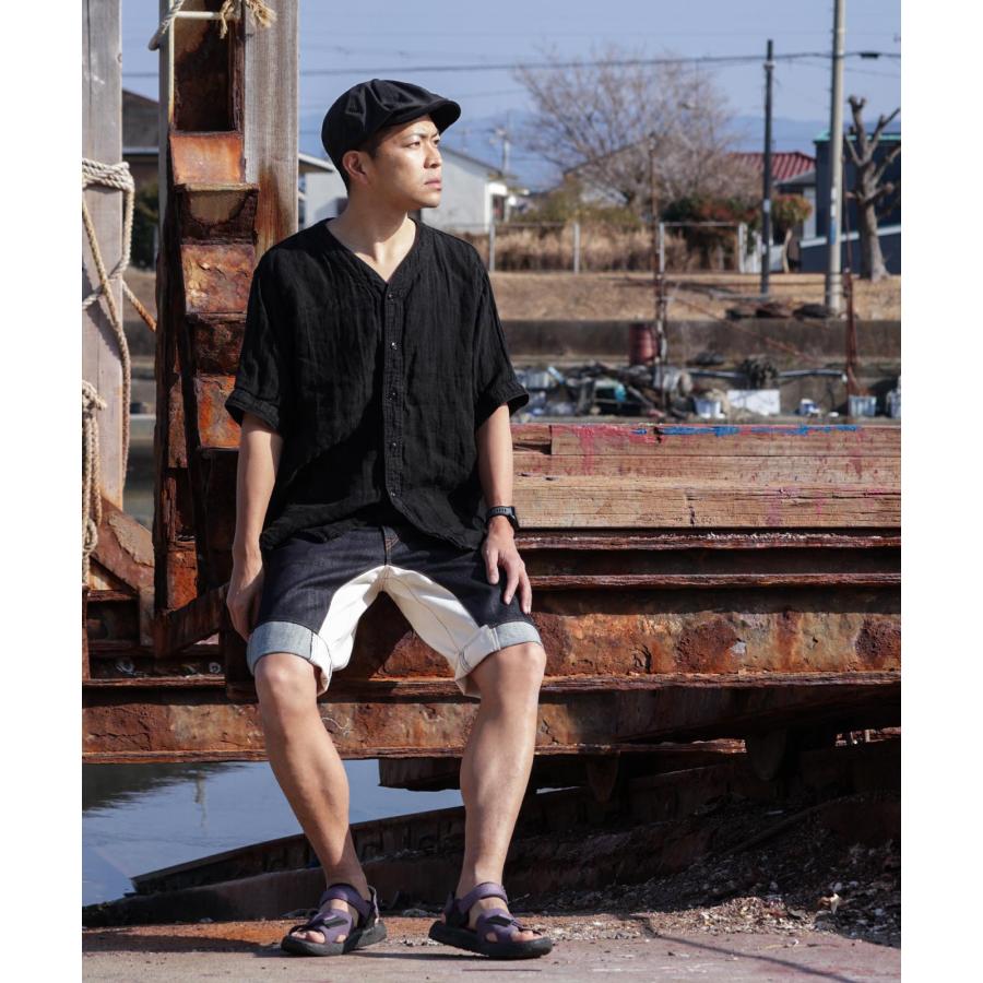 児島ジーンズ 公式通販 モンキー コンボ ショーツ RNB-1428 | 児島ジーンズ | 18