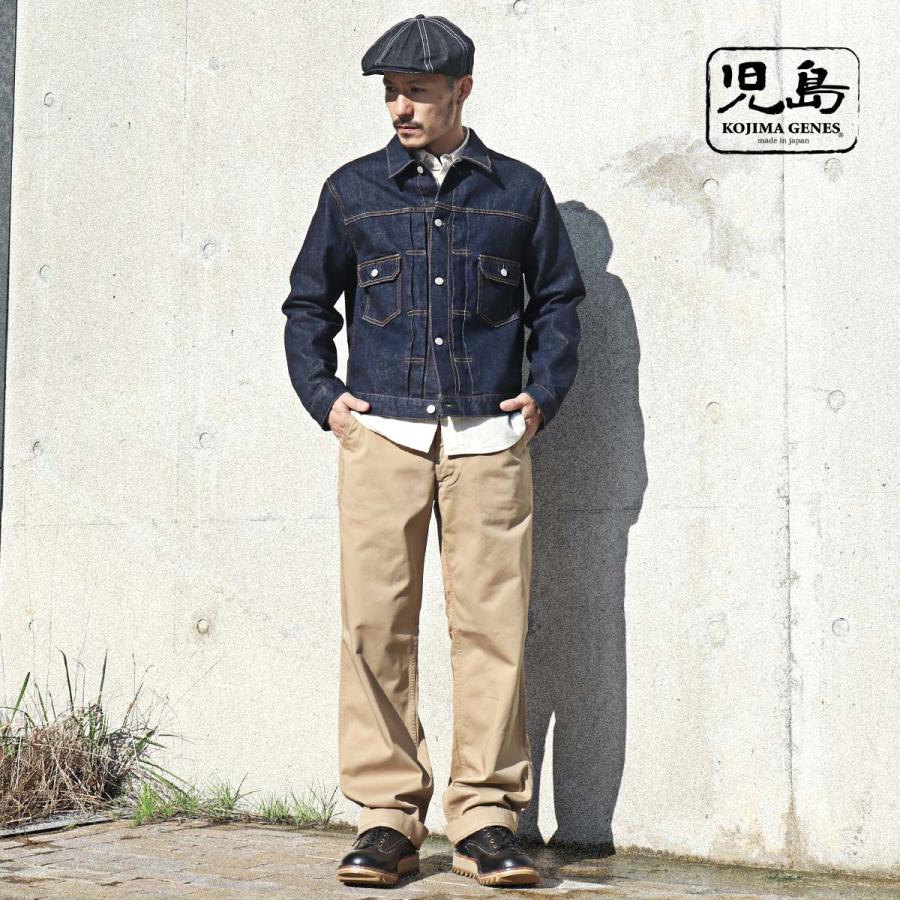 児島ジーンズ 新品未使用 RNB-1329 ベージュ ワークパンツ サイズ36 児島ジーンズ KOJIMA GENES ワークパンツ RNB-1329 ヘリンボーン