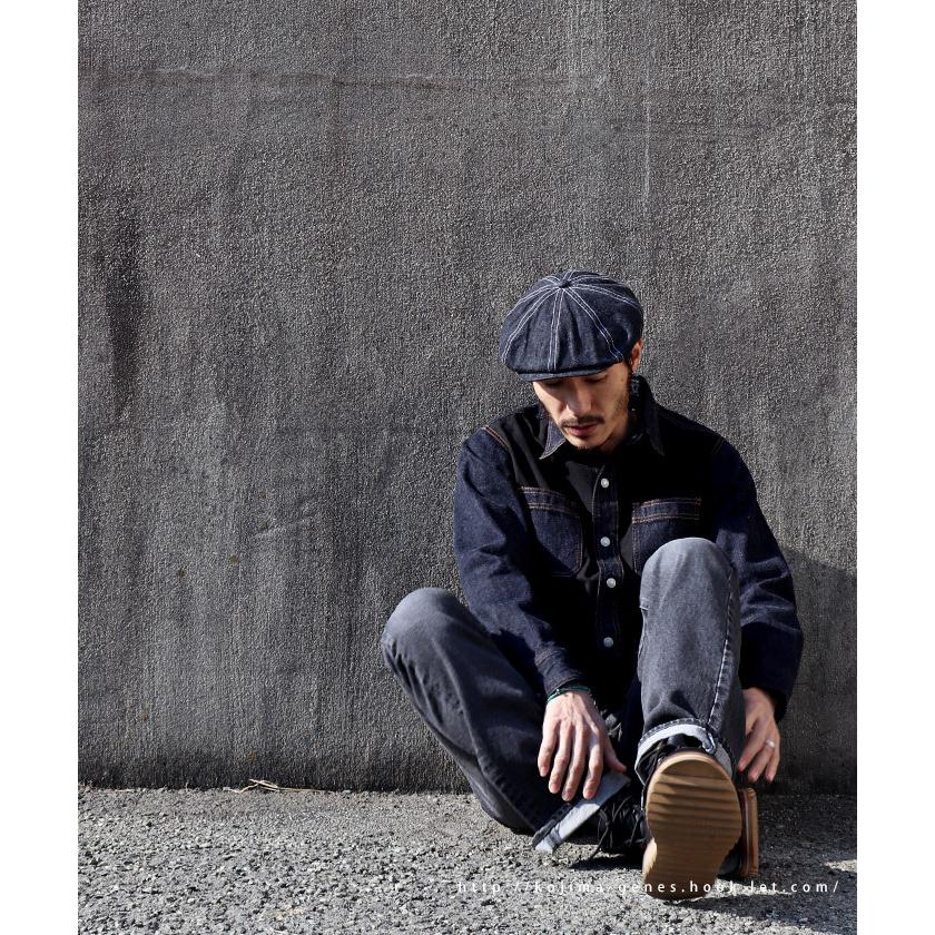 児島ジーンズ 公式通販 富士金梅 コンボ ワークシャツ / トップス 切り替え シャツ 長袖 アメカジ ワーク rnb2081 | 児島ジーンズ | 07