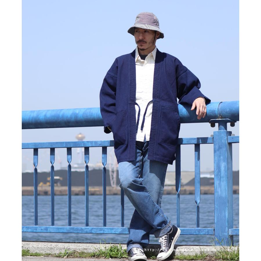 児島ジーンズ 公式通販 刺し子 デニム 半纏 kojimagenes : HOOK 児島ジーンズ 公式通販 刺し子 デニム 半纏 kojimagenes : HOOK