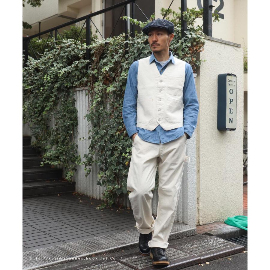 児島ジーンズ 公式通販 富士金梅 カラーネップ ベスト kojimagenes