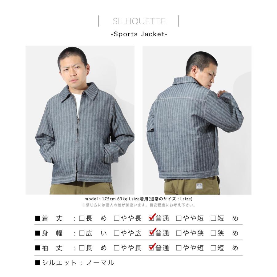 児島ジーンズ 公式通販 ヘリンボーン スポーツジャケット kojimagenes RNB-5064H | 児島ジーンズ | 12