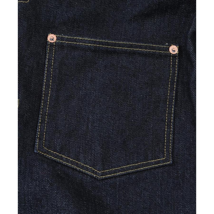 児島ジーンズ 公式通販 17oz 左綾 セルビッチ デニムジャケット 大戦モデル ピンク耳 kojimagenes RNB-5066 | 児島ジーンズ | 17