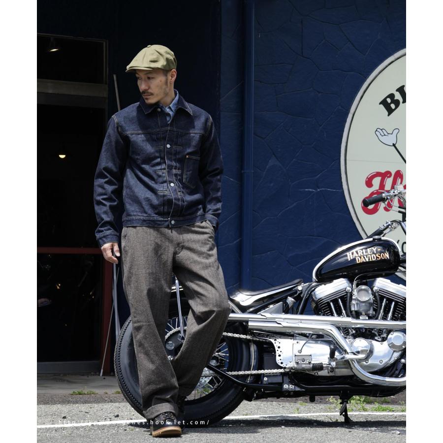 児島ジーンズ 公式通販 17oz 左綾 セルビッチ デニムジャケット 大戦モデル ピンク耳 kojimagenes | 児島ジーンズ | 20