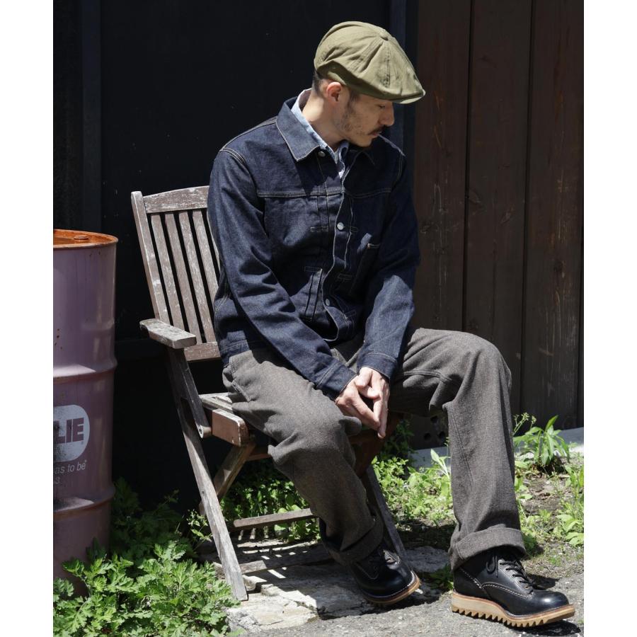 児島ジーンズ 公式通販 17oz 左綾 セルビッチ デニムジャケット 大戦モデル ピンク耳 kojimagenes | 児島ジーンズ | 05