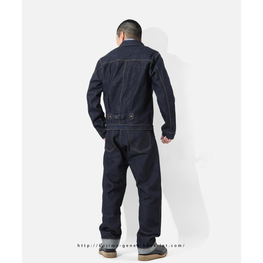 児島ジーンズ 公式通販 17oz 左綾 セルビッチ デニムジャケット 大戦モデル ピンク耳 kojimagenes | 児島ジーンズ | 08