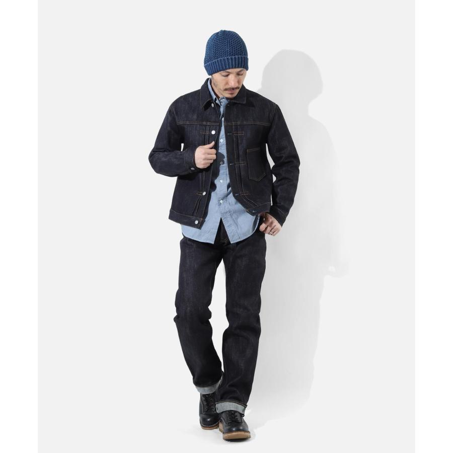 児島ジーンズデニムジャケット 児島ジーンズ 公式通販 23oz セルビッチ デニムジャケット 1st