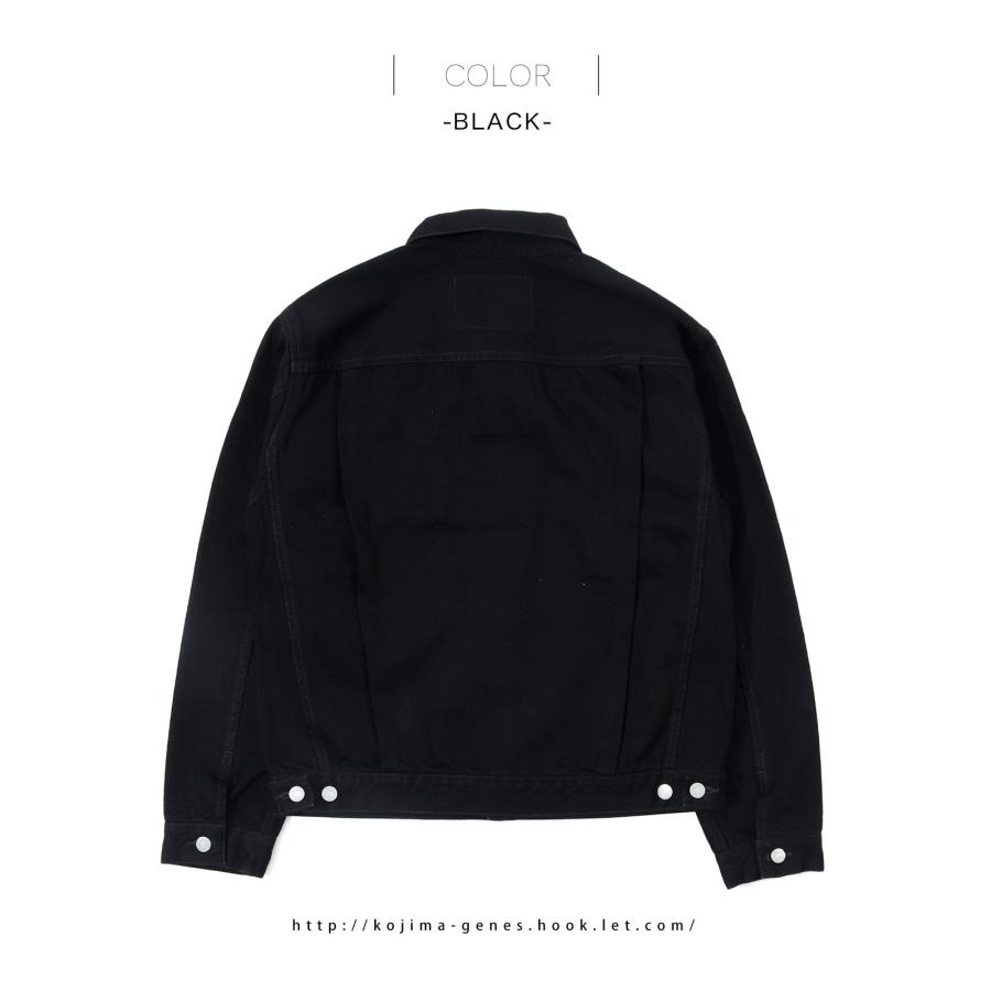 児島ジーンズ 公式通販 13oz ブラックドット セルビッチ ジャケット 2nd Type kojimagenes RNB-5076 | 児島ジーンズ | 11