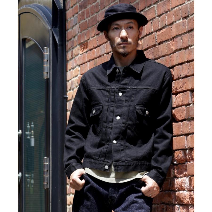 児島ジーンズ 公式通販 13oz ブラックドット セルビッチ ジャケット 2nd Type kojimagenes RNB-5076 | 児島ジーンズ | 15