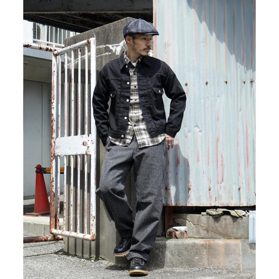 児島ジーンズ 公式通販 13oz ブラックドット セルビッチ ジャケット 2nd Type kojimagenes RNB-5076 | 児島ジーンズ | 03