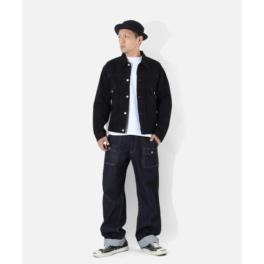 児島ジーンズ 公式通販 13oz ブラックドット セルビッチ ジャケット 2nd Type kojimagenes RNB-5076 | 児島ジーンズ | 07