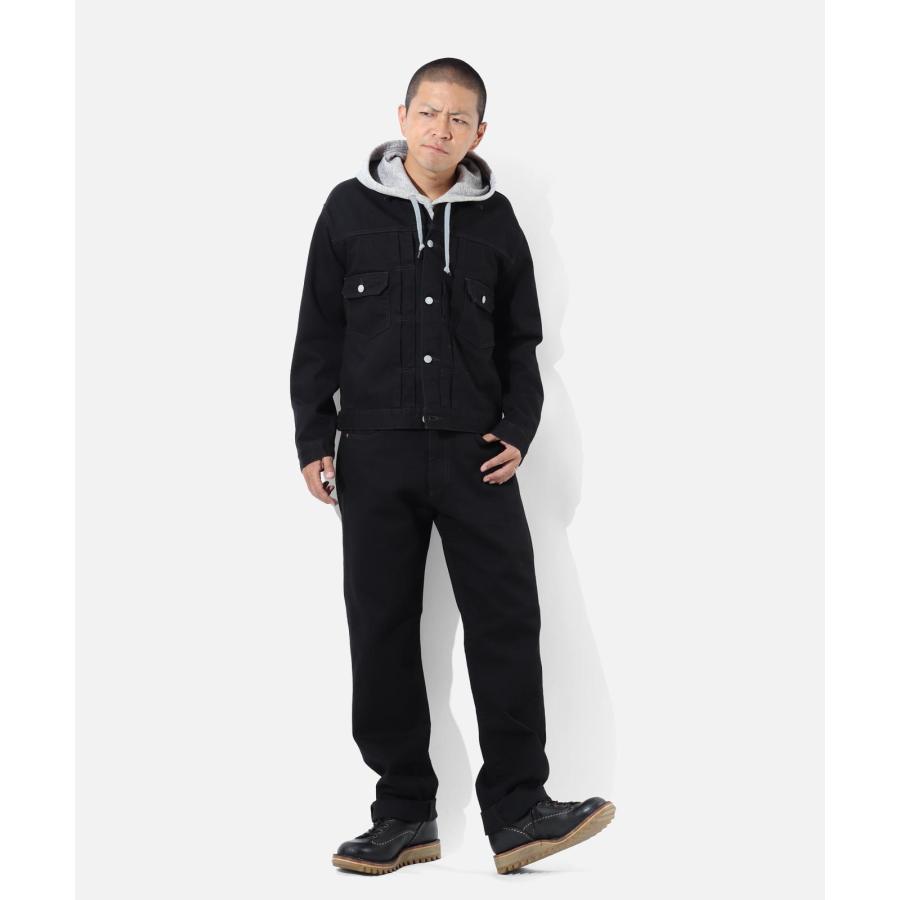 児島ジーンズ 公式通販 13oz ブラックドット セルビッチ ジャケット 2nd Type kojimagenes RNB-5076 | 児島ジーンズ | 08