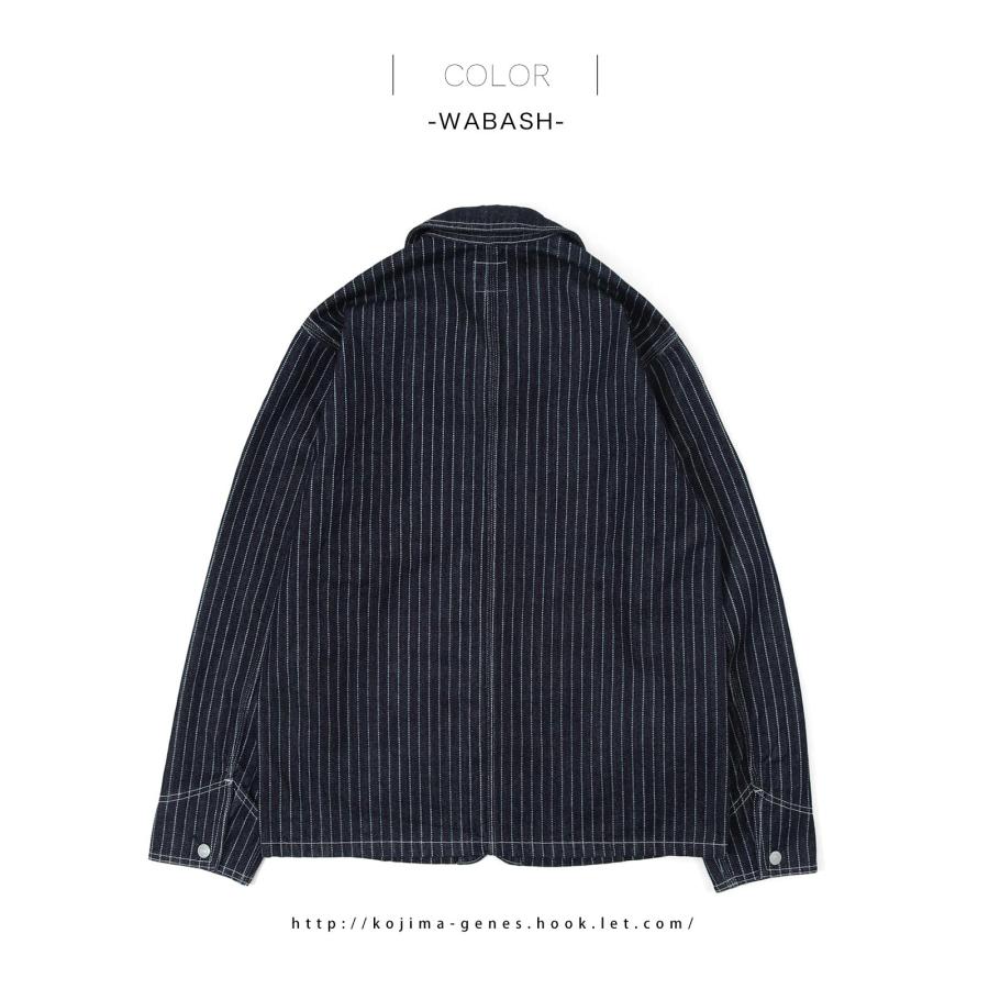 児島ジーンズ 公式通販 13oz ウォバッシュ カバーオール kojima genes RNB-5078 | 児島ジーンズ | 11