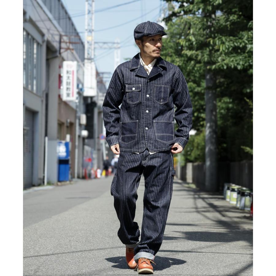 児島ジーンズ 公式通販 13oz ウォバッシュ カバーオール kojima genes RNB-5078 | 児島ジーンズ | 03
