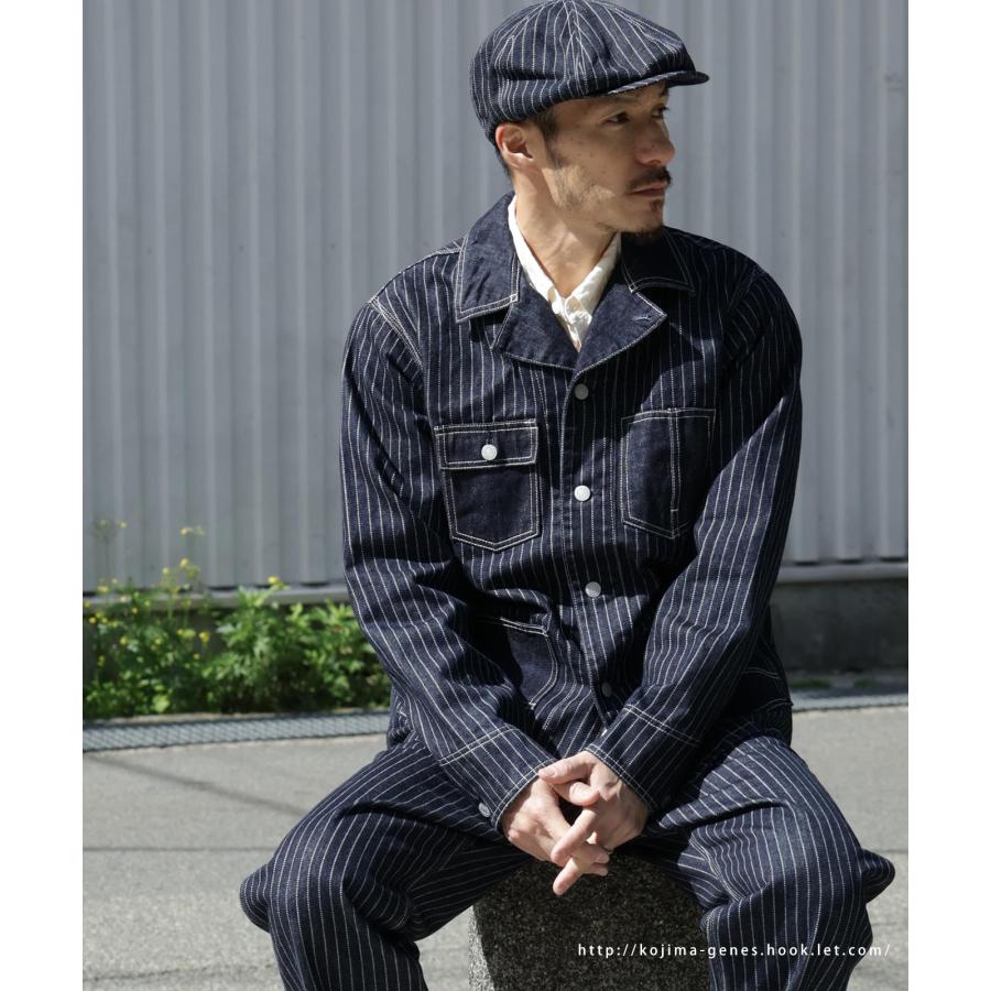 児島ジーンズ 公式通販 13oz ウォバッシュ カバーオール kojima genes