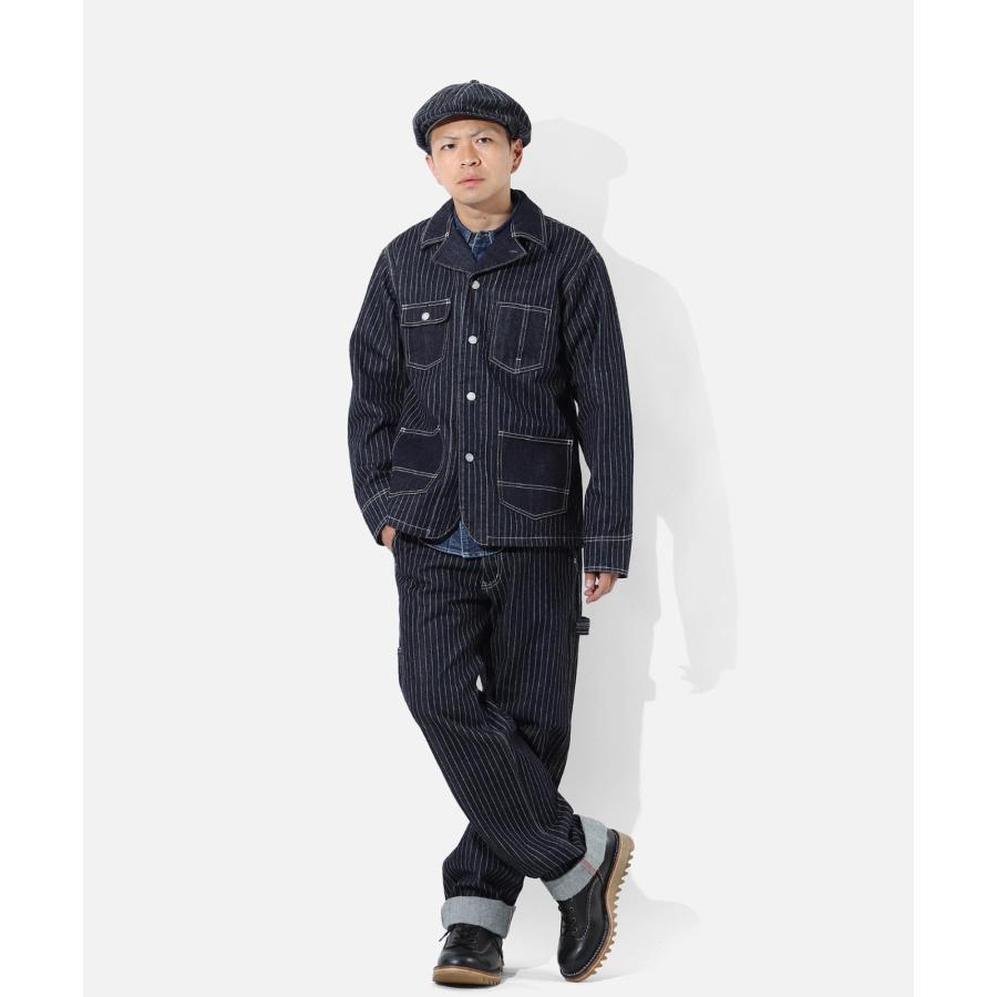 児島ジーンズ 公式通販 13oz ウォバッシュ カバーオール kojima genes RNB-5078 | 児島ジーンズ | 07