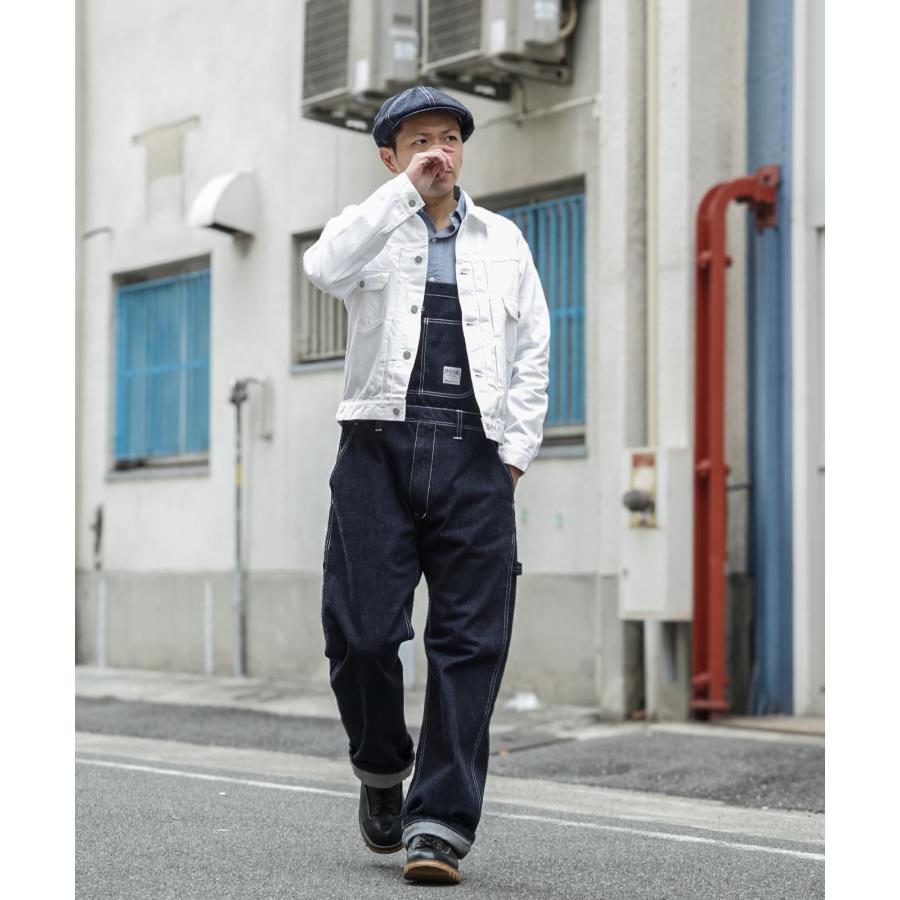 児島ジーンズ 公式通販 9oz ジンバブエ ホワイトデニムジャケット 2nd