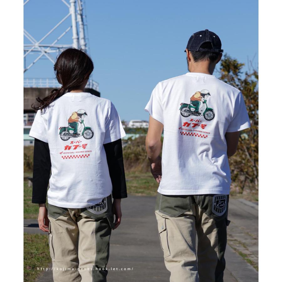 児島ジーンズ 公式通販  HONDA コラボ スーパーカブ Tシャツ kojimagenes | 児島ジーンズ | 16