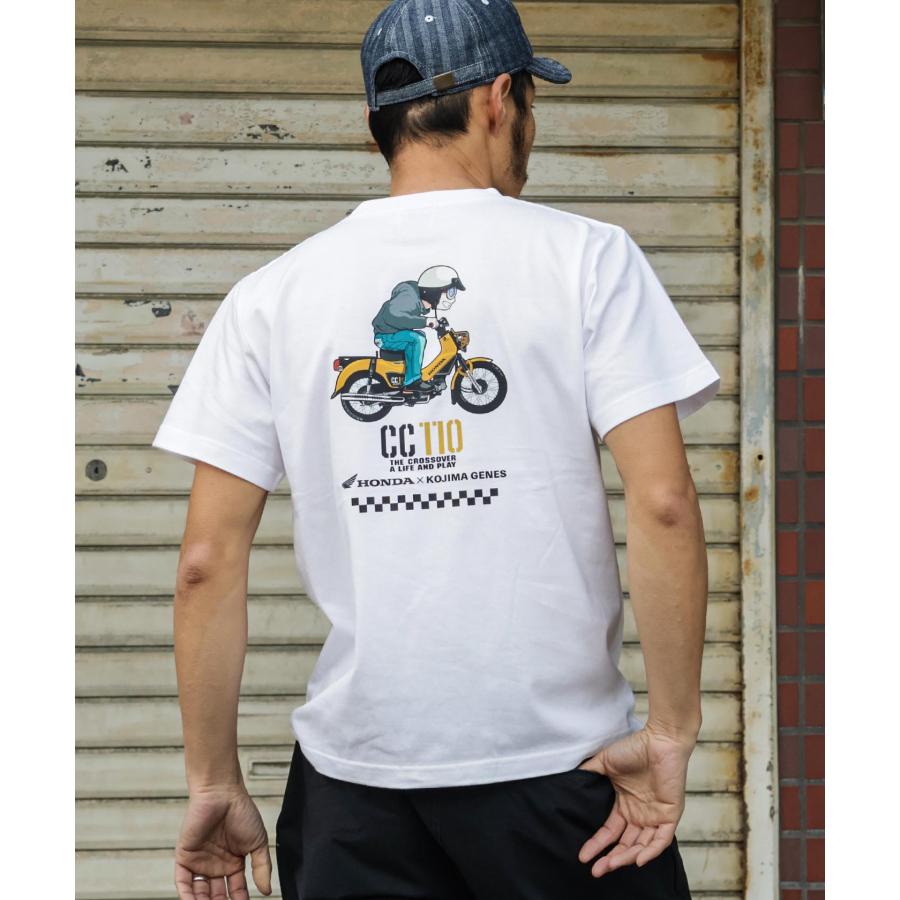 児島ジーンズ 公式通販 HONDA コラボ クロスカブ Tシャツ kojimagenes
