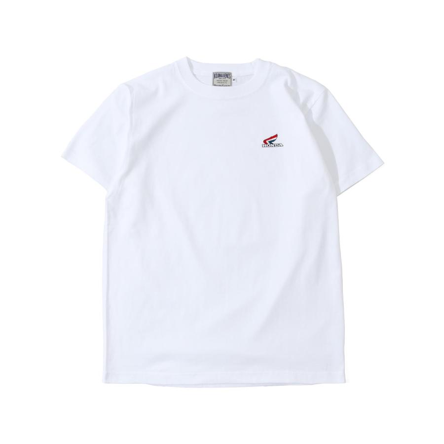 児島ジーンズ 公式通販  HONDA コラボ ワンポイントロゴ Tシャツ kojimagenes RNB-6556 | 児島ジーンズ | 04