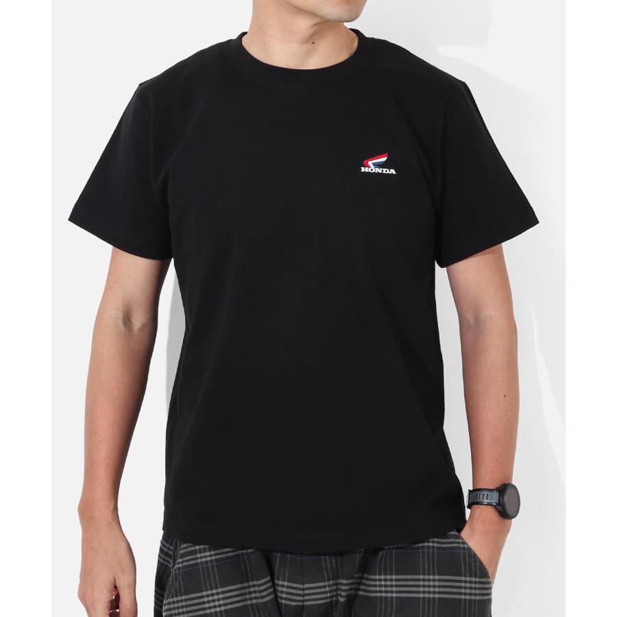 児島ジーンズ 公式通販  HONDA コラボ ワンポイントロゴ Tシャツ kojimagenes RNB-6556 | 児島ジーンズ | 05