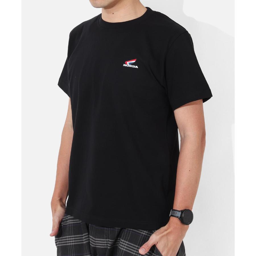 児島ジーンズ 公式通販  HONDA コラボ ワンポイントロゴ Tシャツ kojimagenes RNB-6556 | 児島ジーンズ | 06