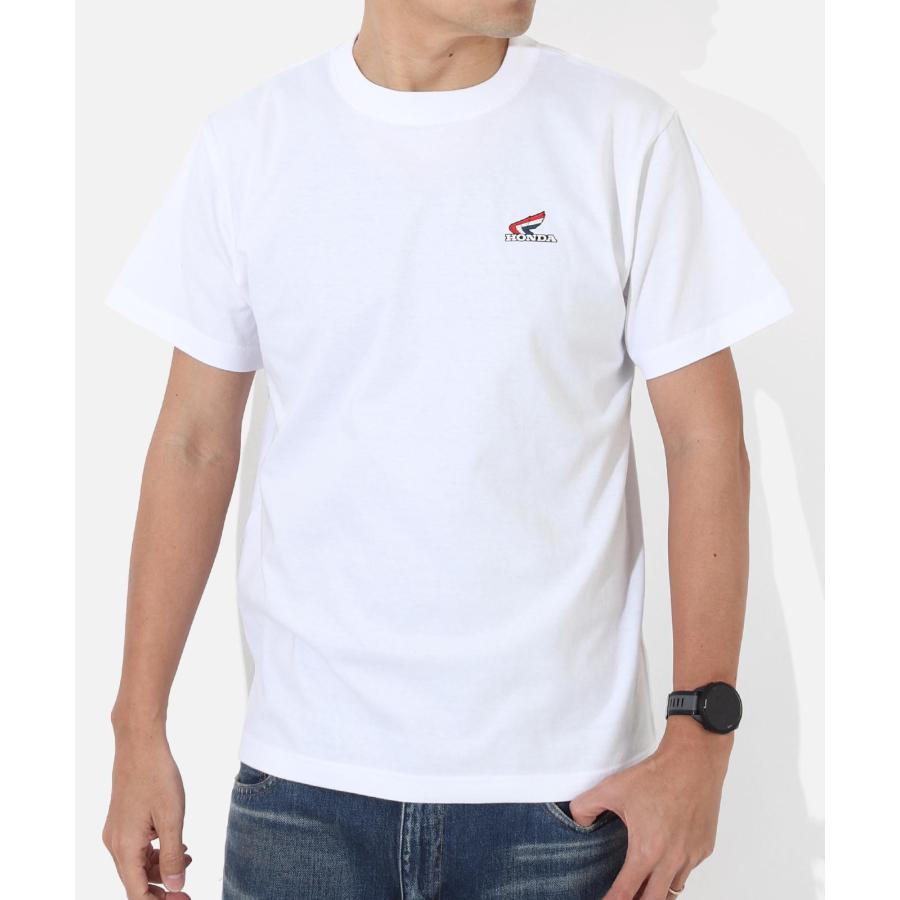 児島ジーンズ 公式通販  HONDA コラボ ワンポイントロゴ Tシャツ kojimagenes RNB-6556 | 児島ジーンズ | 07