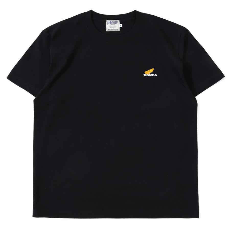 児島ジーンズ 公式通販  HONDA コラボ ワンポイントロゴ Tシャツ kojimagenes RNB-6557 | 児島ジーンズ