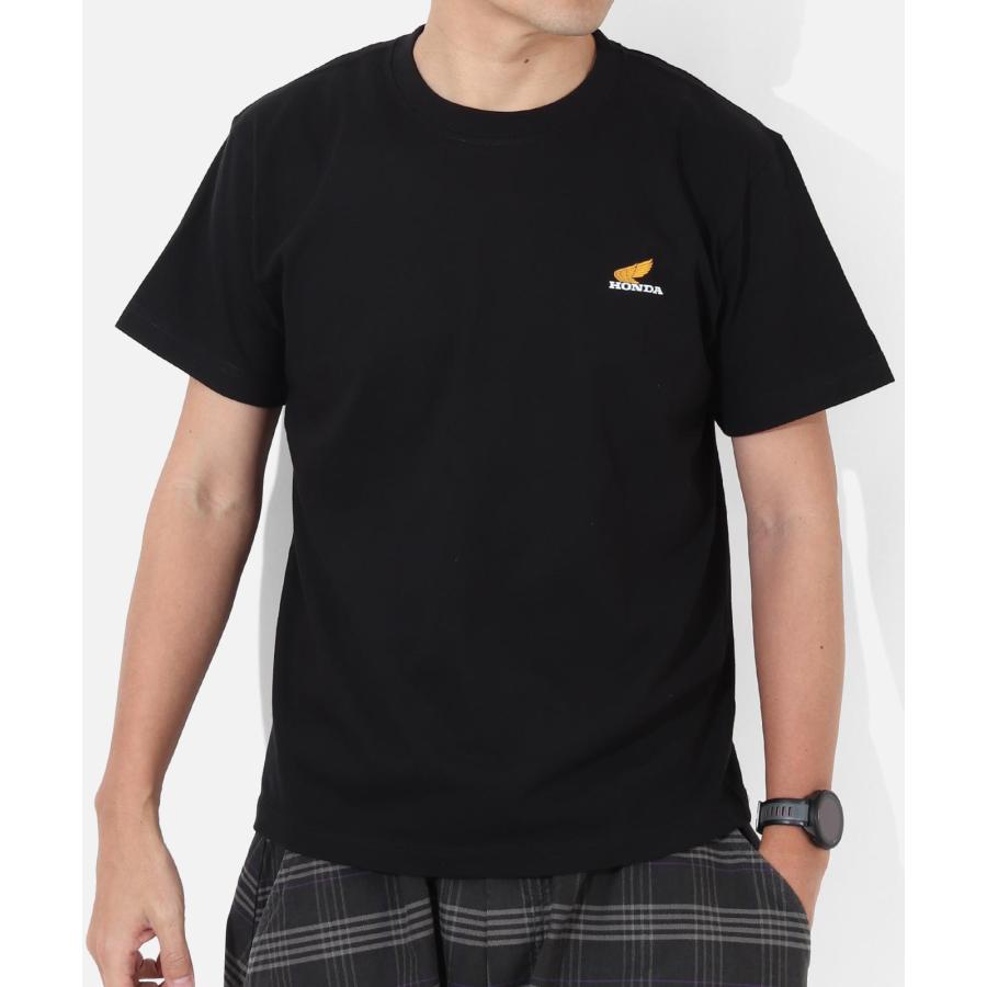 児島ジーンズ 公式通販  HONDA コラボ ワンポイントロゴ Tシャツ kojimagenes RNB-6557 | 児島ジーンズ | 05