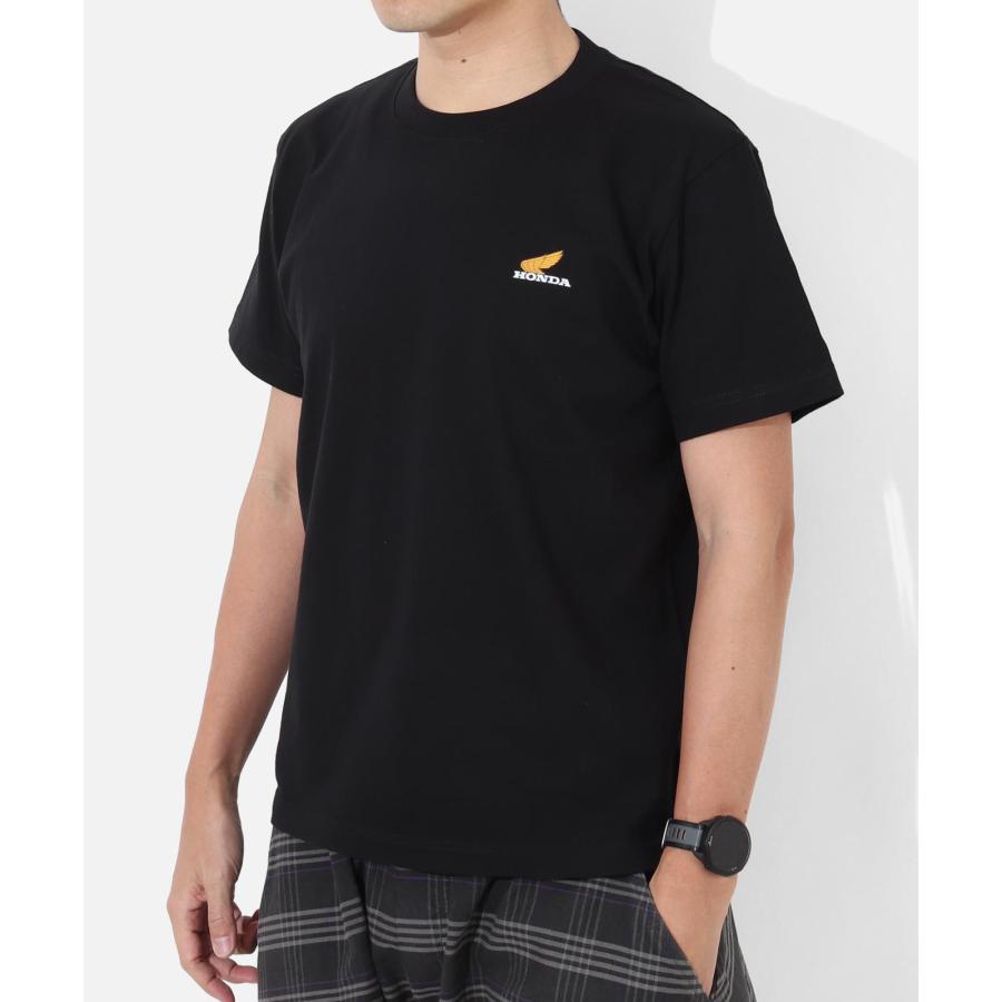 児島ジーンズ 公式通販  HONDA コラボ ワンポイントロゴ Tシャツ kojimagenes RNB-6557 | 児島ジーンズ | 06