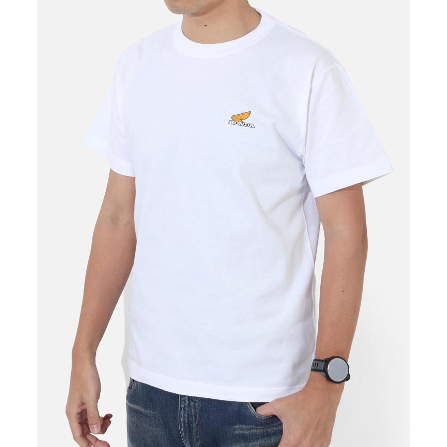 児島ジーンズ 公式通販  HONDA コラボ ワンポイントロゴ Tシャツ kojimagenes RNB-6557 | 児島ジーンズ | 08