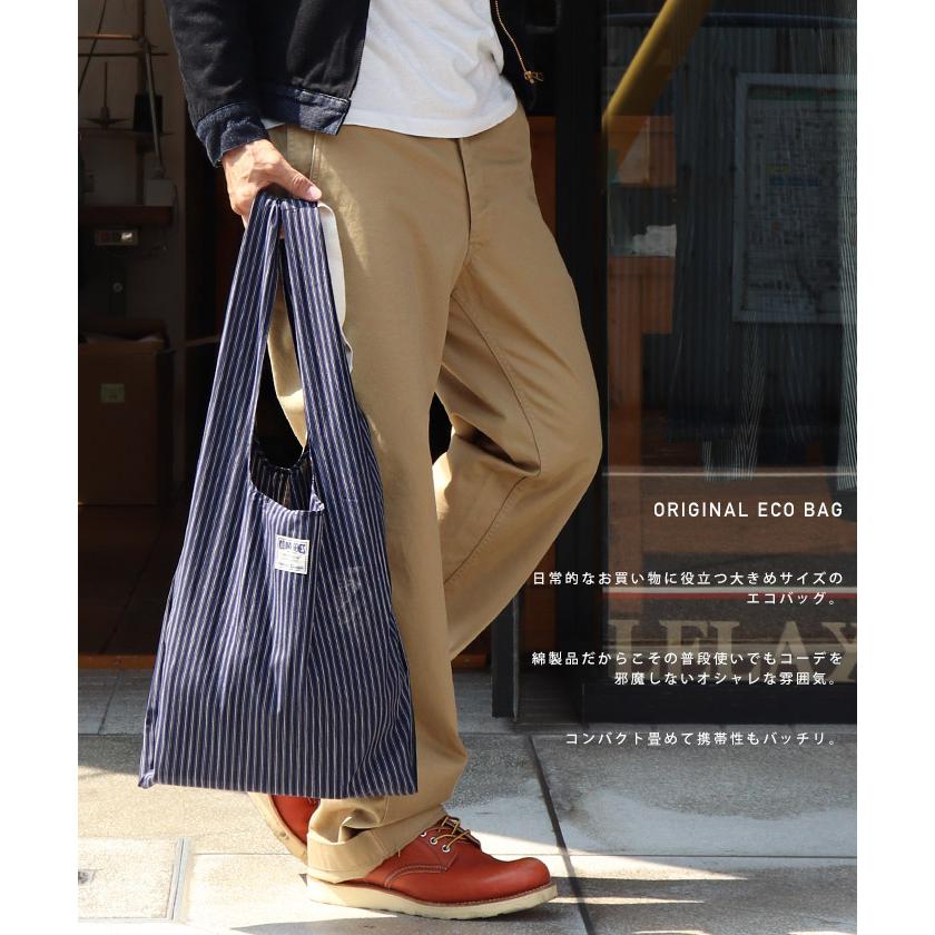 Papas エコバッグ Vegas Jeans ネイビー Papas エコバッグ Vegas Jeans ネイビー - メルカリ