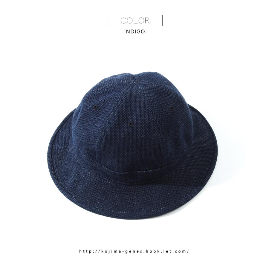 児島ジーンズ 公式通販 刺し子 アーミーハット メンズ 帽子 キャップ kojima genes | 児島ジーンズ | 05