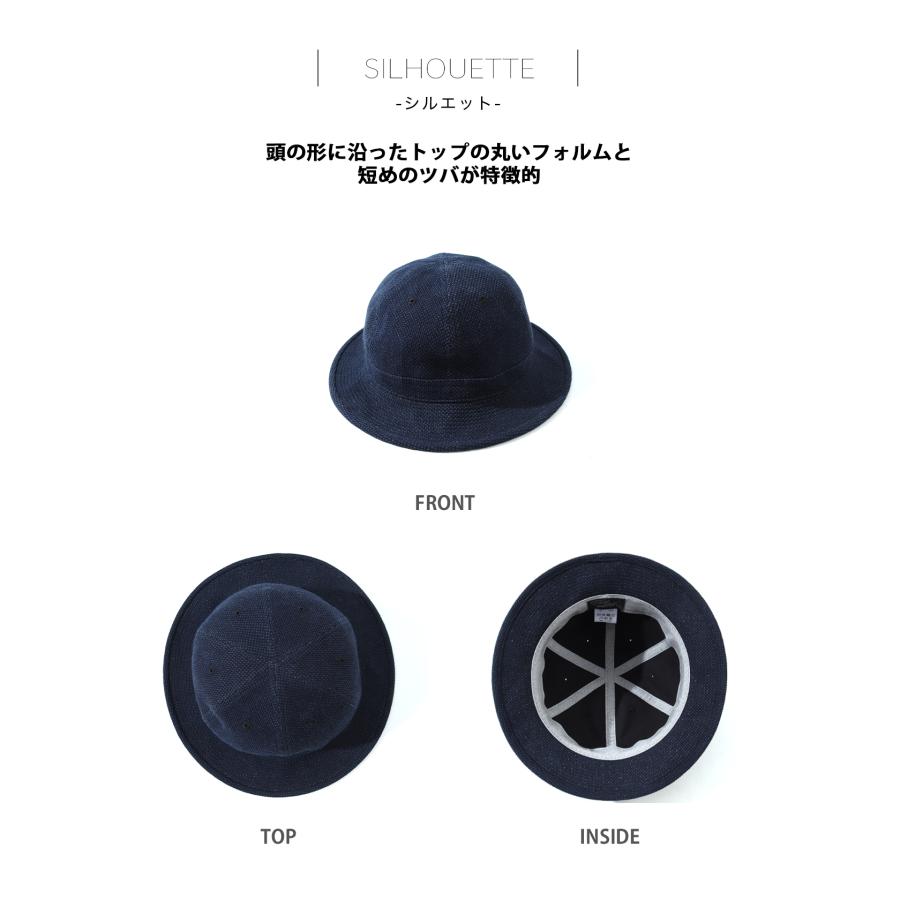 児島ジーンズ 公式通販 刺し子 アーミーハット メンズ 帽子 キャップ kojima genes | 児島ジーンズ | 08