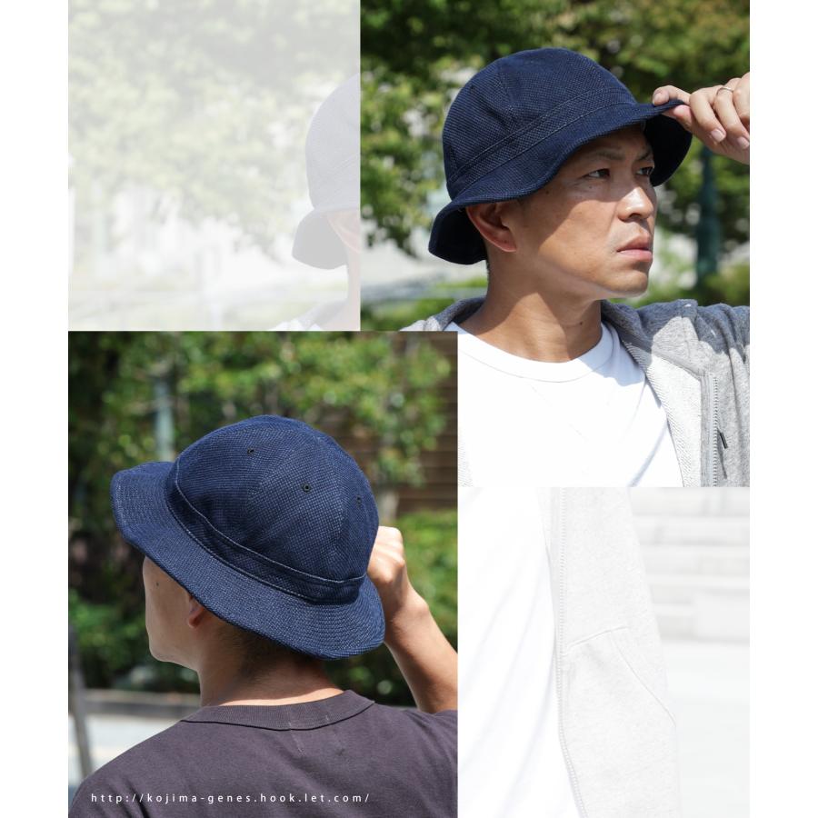 児島ジーンズ 公式通販 刺し子 アーミーハット メンズ 帽子 キャップ kojima genes | 児島ジーンズ | 10