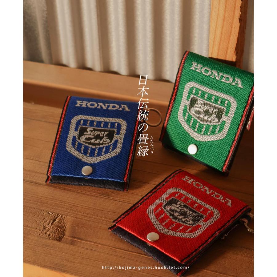児島ジーンズ 公式通販 HONDA スーパーカブ 畳縁(たたみべり)カードケース kojimagenes | 児島ジーンズ | 06