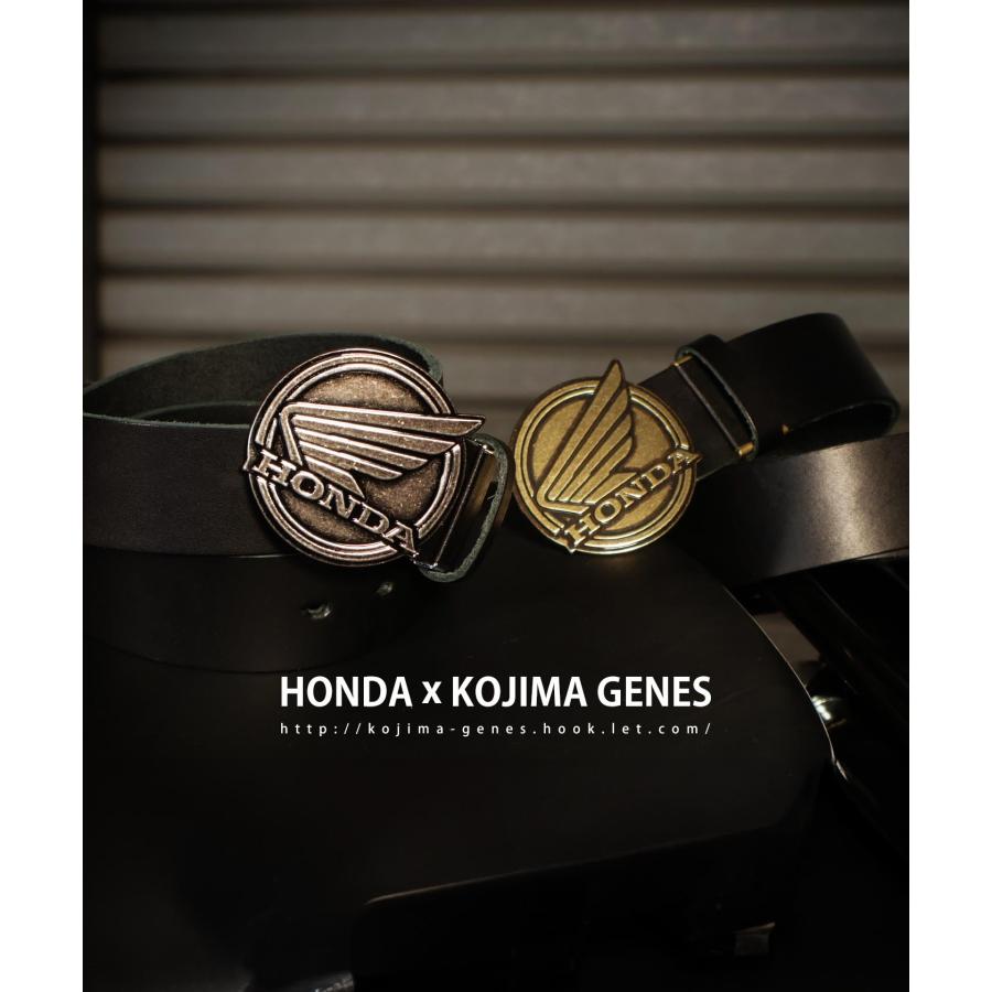児島ジーンズ 公式通販 HONDA コラボ ウィングレザーベルト