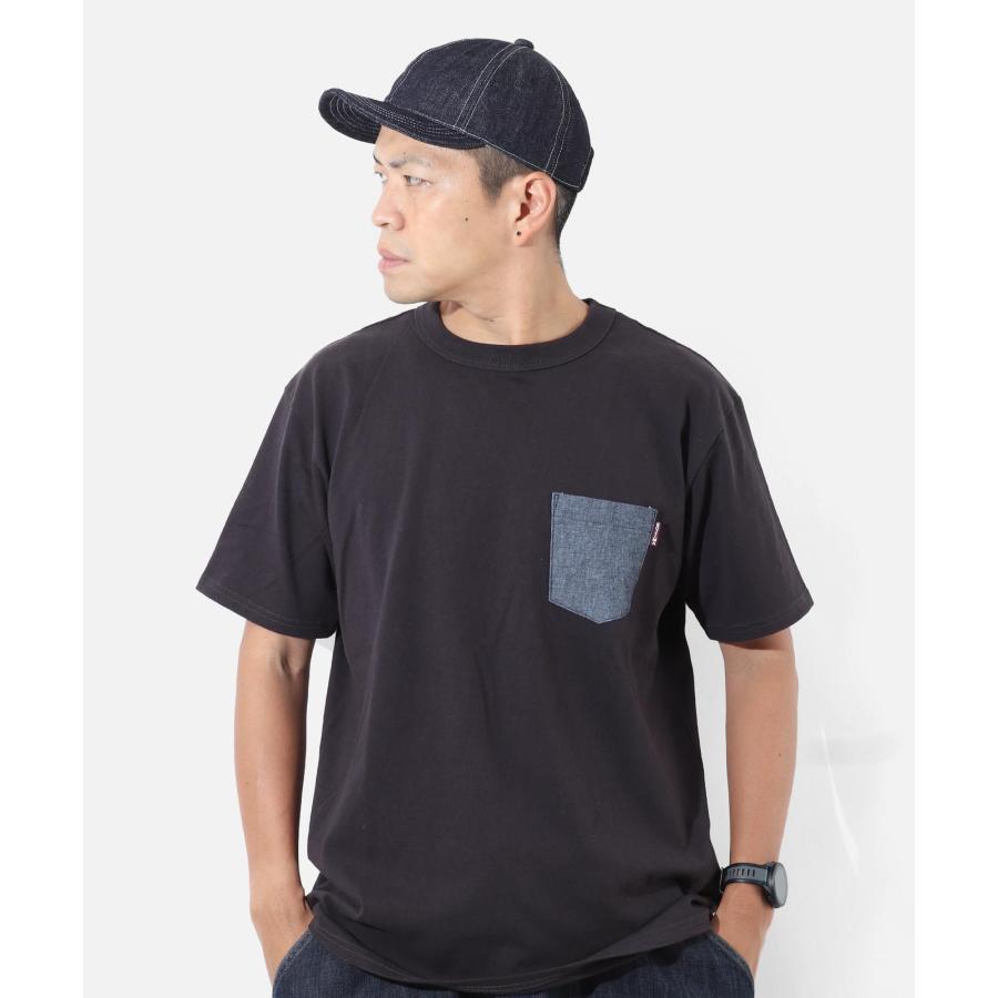 児島ジーンズ 公式通販 6パネル キャップ RNB-9078 デニム ヒッコリー ヘリンボーン 帽子 | 児島ジーンズ | 06