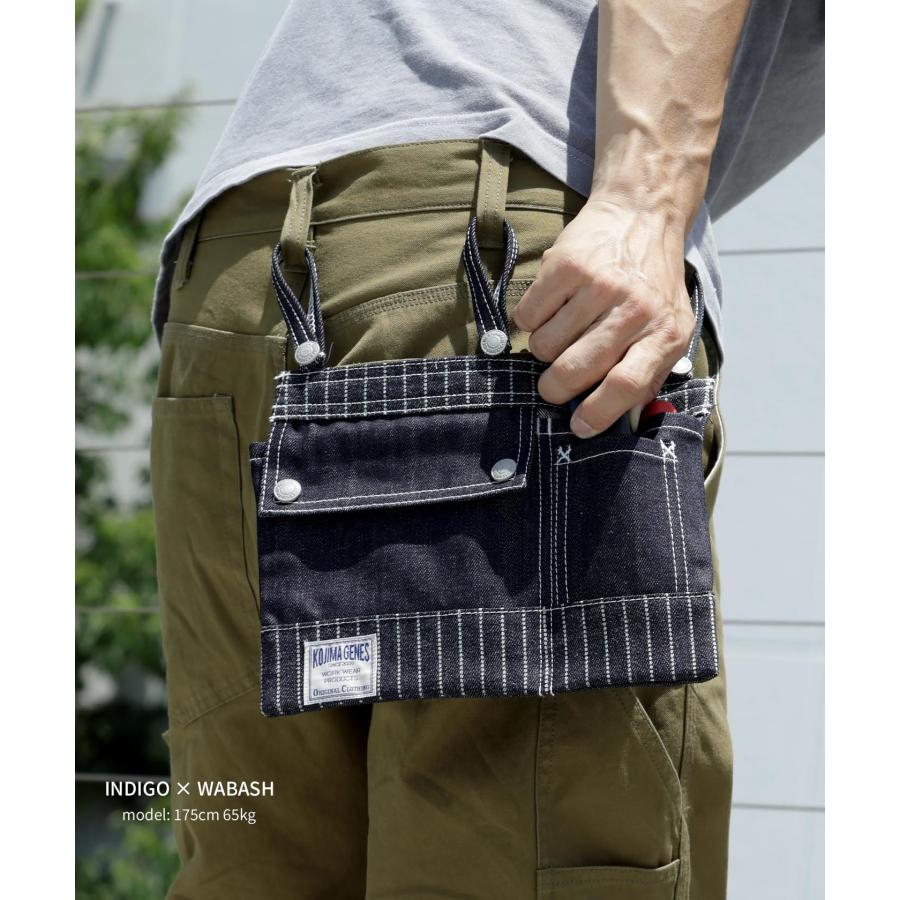 KOJIMA GENES ウェアラブル バッグ ベスト / 児島ジーンズ KOJIMA GENES 【児島ジーンズ】 ウェアラブルバッグベスト