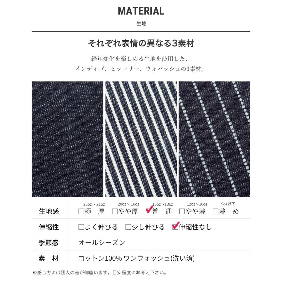 児島ジーンズ 公式通販 ボディバッグ バッグ ショルダーバッグ デニム ウォバッシュ ヒッコリー 【RNB-953】 | 児島ジーンズ | 13