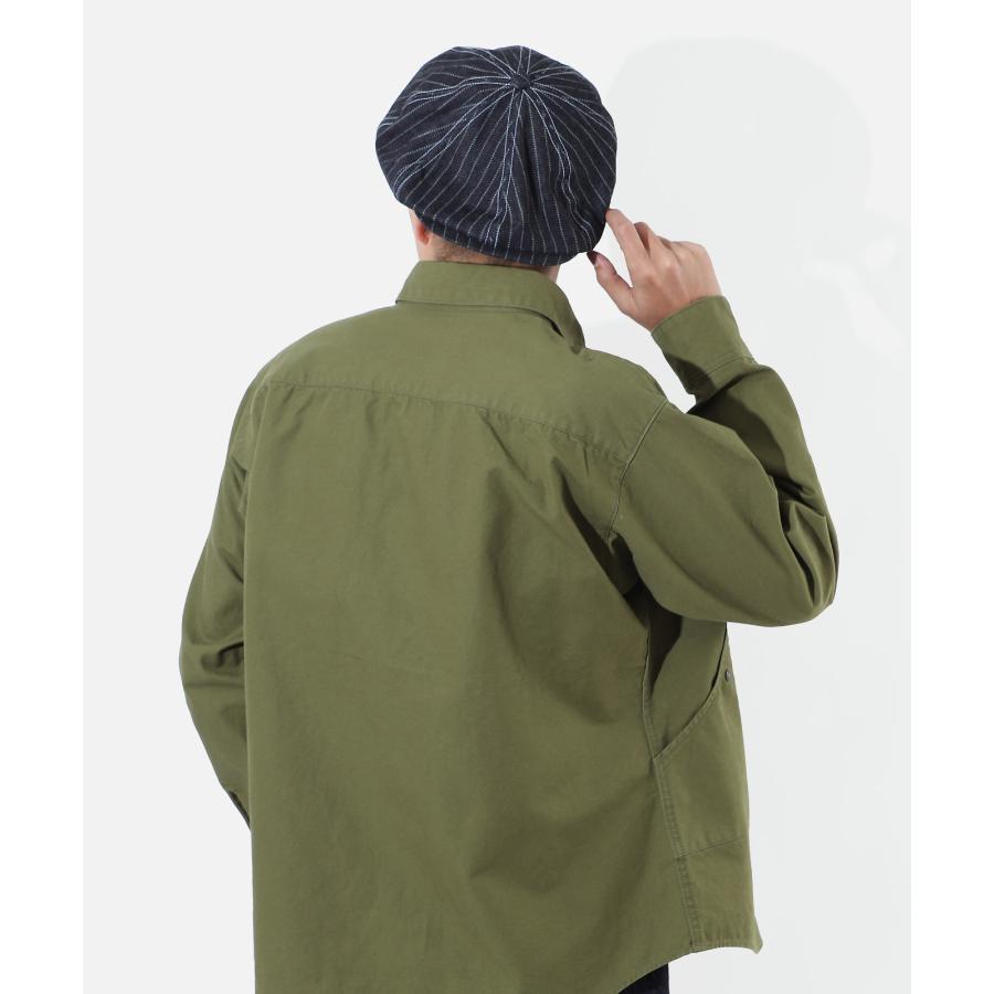 児島ジーンズ 公式通販 ベーシックキャスケット kojimagenes デニム ヒッコリー ウォバッシュ RNB-986 | 児島ジーンズ | 13