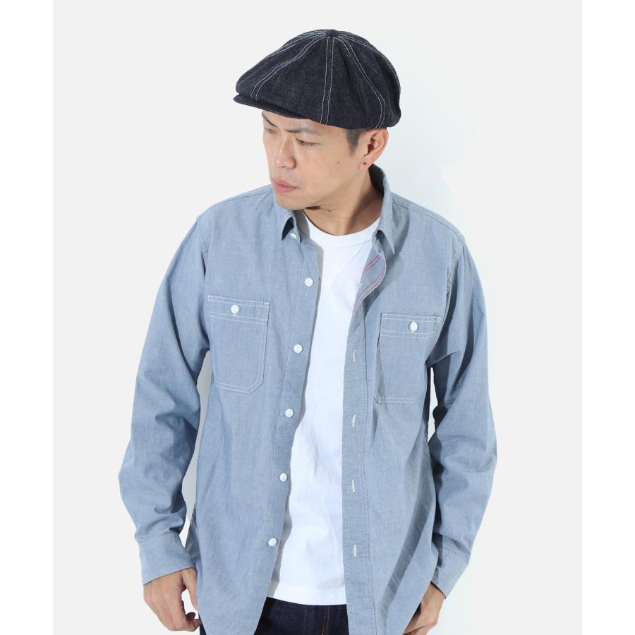 児島ジーンズ 公式通販 ベーシックキャスケット kojimagenes デニム