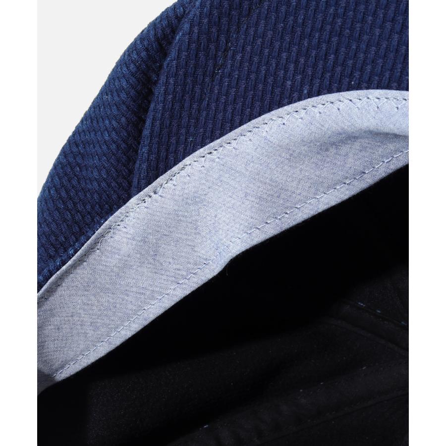 児島ジーンズ 公式通販 インディゴ 刺し子 キャスケット kojimagenes RNB-986S | 児島ジーンズ | 16