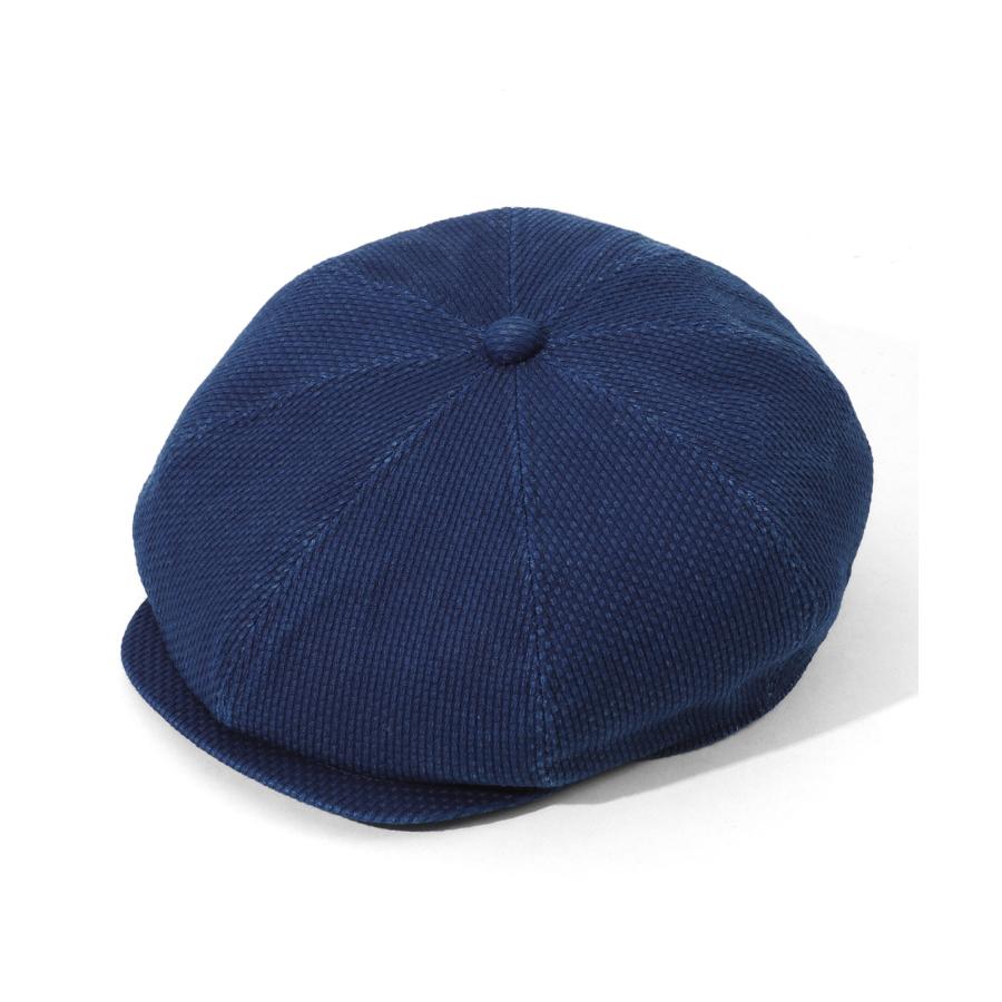 児島ジーンズ 公式通販 インディゴ 刺し子 キャスケット kojimagenes RNB-986S | 児島ジーンズ | 02