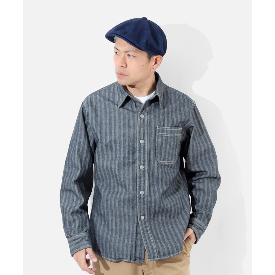 児島ジーンズ 公式通販 インディゴ 刺し子 キャスケット kojimagenes RNB-986S | 児島ジーンズ | 06